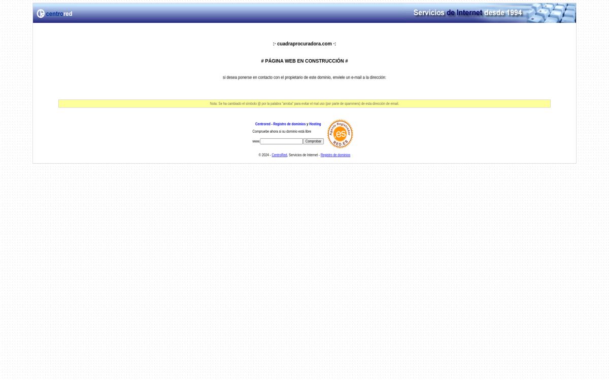 https://consol@cuadraprocuradora.com