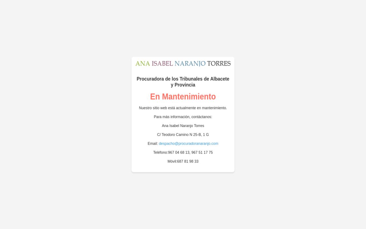https://www.procuradoranaranjo.com